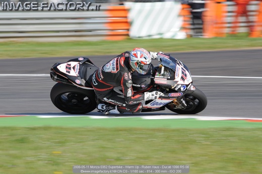 2008-05-11 Monza 0352 Superbike - Warm Up - Ruben Xaus - Ducati 1098 RS 08